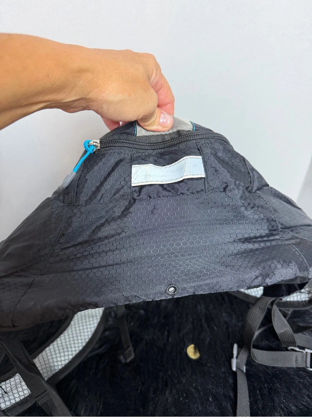 OutdoorMaster Black and Gray Hiking Backpack 50L